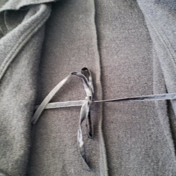 Marina Luna Vintage Y2K Boiled Wool Ruffled Collar Tie Front Cardigan - Picture 5 of 9